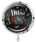 Preview: Folienballon - Du bist 1. Klasse - ø 43cm